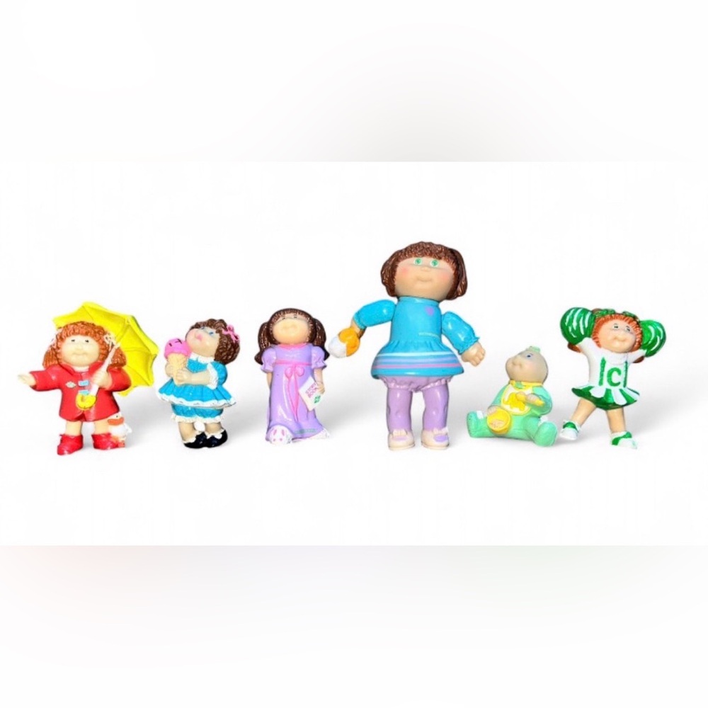 Vintage 80s Miniature Cabbage Patch Kids Set of 6